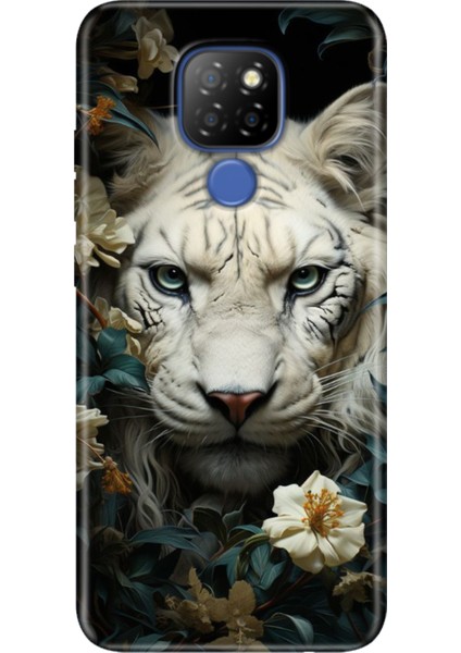 General Mobile Gm 20 Kılıf Desenli Silikon Case Uv Aslan