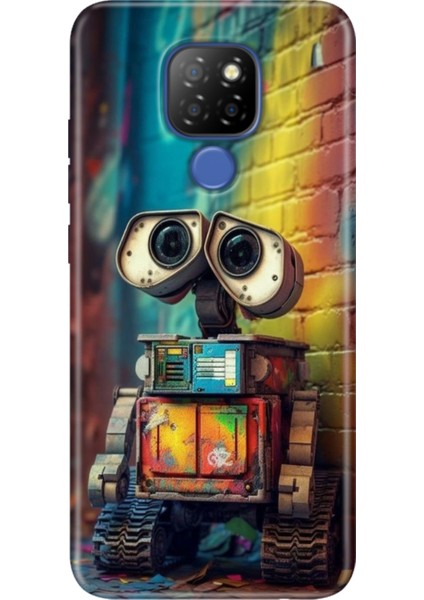 General Mobile Gm 20 Kılıf Desenli Silikon Case Uv Robotic