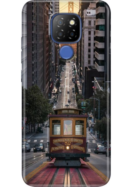 General Mobile Gm 20 Kılıf Desenli Silikon Case Uv California