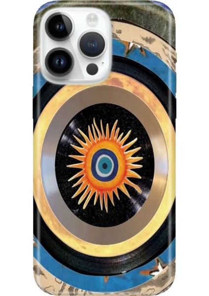 iPhone 16 Pro Max Kılıf Silikon Desenli Baskılı Cover Nazar