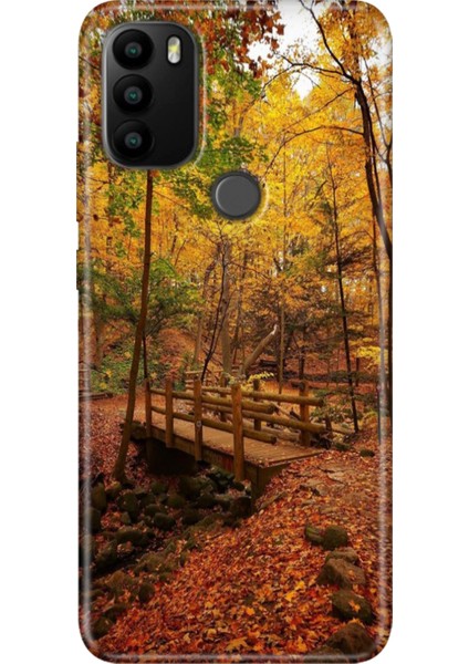 General Mobile Gm 21 Pro Kılıf Baskılı Esnek Silikon Kapak Kasımda Aşk