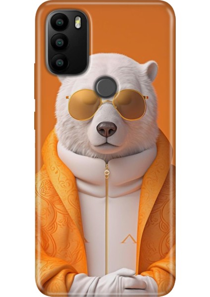 General Mobile Gm 21 Pro Kılıf Baskılı Esnek Silikon Kapak Stil Bear