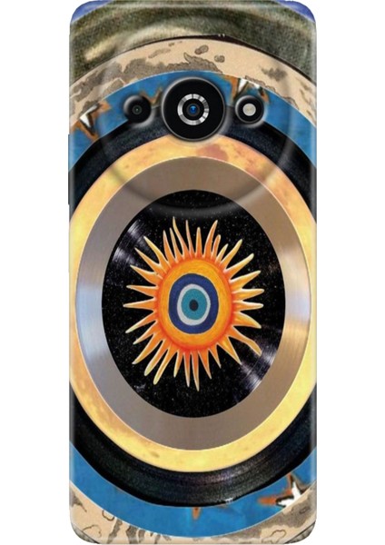 Xiaomi Poco C61 Kılıf Tasarım Baskılı Silikon Nazar