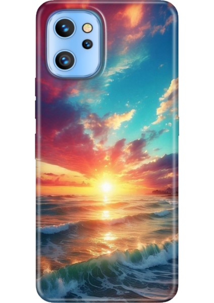 Reeder S19 Max Pro Kılıf Desenli Temalı Baskılı Silikon Kapak Okyanus