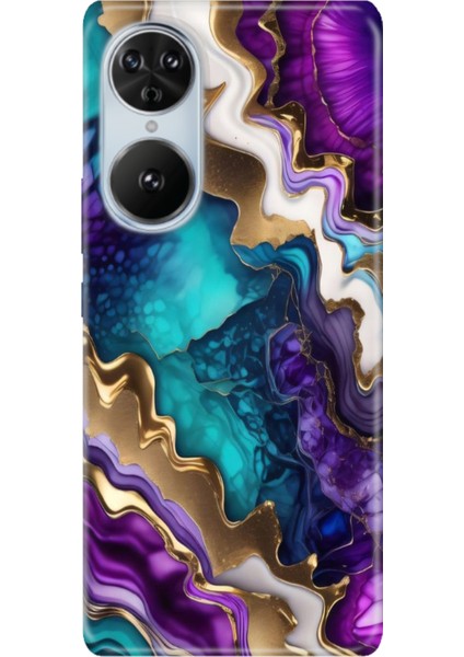 Reeder S19 Max Pro S Edge Kılıf Desenli Kapak Baskı Keskin Ametist