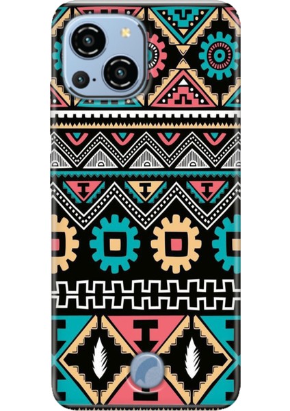 Reeder S23 Pro Max Kılıf Desenli Kapak Baskı Uv Etnik