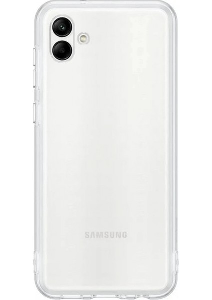 Samsung Galaxy A04 Kılıf Lüx Şeffaf Silikon