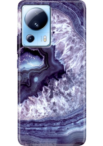 Xiaomi Mi 13 Lite Kılıf Desenli Mi 13 Lite Design Silikon Elmas