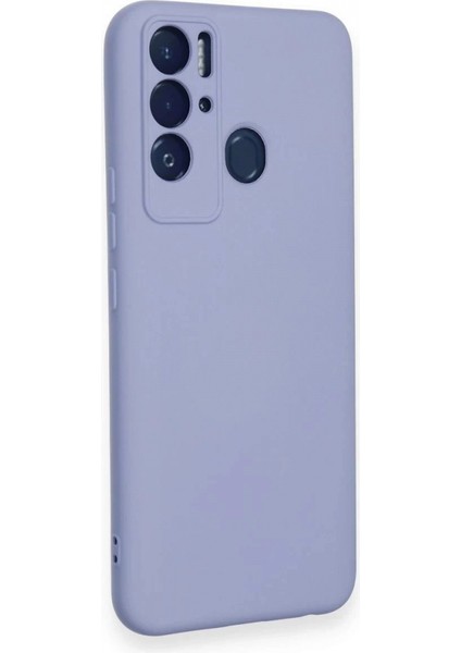 Tecno Pova Neo Kılıf Nano Içi Kadife Silikon - Lila fiyatları