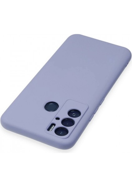 Tecno Pova Neo Kılıf Nano Içi Kadife Silikon - Lila fırsatları