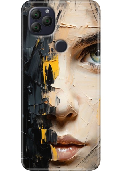 General Mobile Gm 22 - 22S Kılıf Desenli Rubber Silikon Beauty