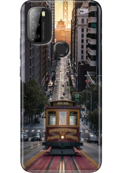 Reeder P13 Blue Max 2021 Kılıf Rubber Baskı Silikon Cover California