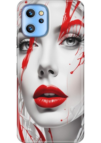 Reeder S19 Max Pro Kılıf Desenli Temalı Baskılı Silikon Kapak Lady