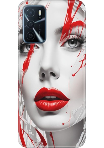 Oppo A16 Kılıf (CPH2269) Uyumlu Silikon Tasarım Stok Lady