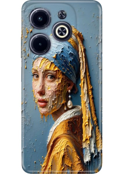 Infinix Hot 40 Pro Kılıf Temalı Baskılı Desenli Resimli Silikon Inciküpeli