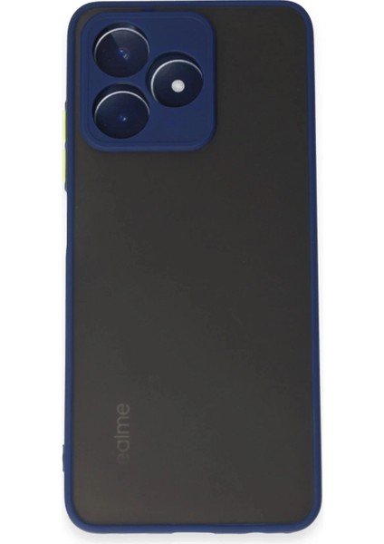 Realme C53 Kılıf Montreal Silikon Kapak - Lacivert