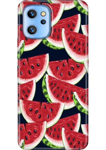 Reeder S19 Max Pro Kılıf Desenli Temalı Baskılı Silikon Kapak Karpuz