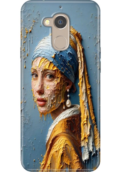 General Mobile Gm 8 Uyumlu Kılıf Desenli Silikon Renkli Tpu Uv Inciküpeli