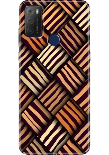 Tcl 20E Kılıf Desenli Silikon Kampanyalı Kapak Leo