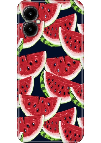 Omix X5 Kılıf Desenli Baskılı Hd Kaleografi Silikon Karpuz