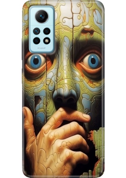 Xiaomi Redmi Note 12 Pro 4g Kılıf Desenli Outlet Silikon Iluzyon