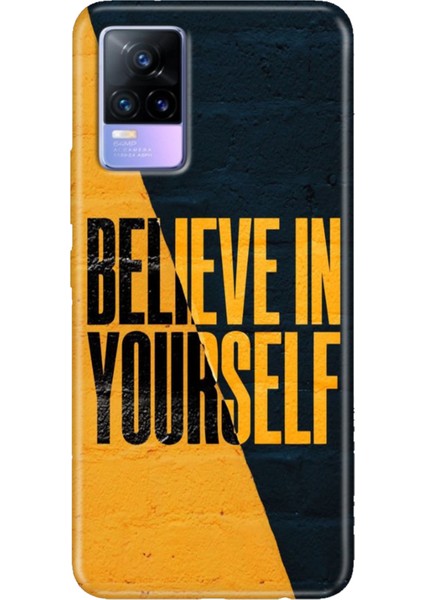 Vivo V21 Kılıf 6.44 Inc Desenli Silikon Esnek Uyumlu Kapak Yourself