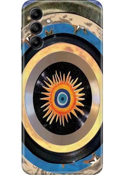 Samsung Galaxy A15 Kapak Kılıf SM-A15 Tasarım Esnek Silikon Nazar