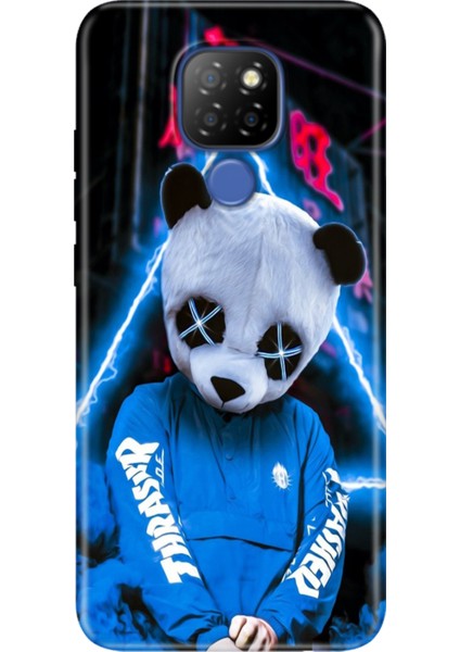 General Mobile Gm 20 Kılıf Desenli Silikon Case Uv Cool Panda