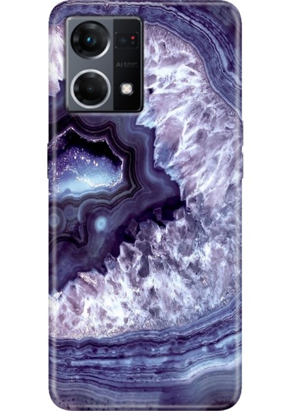 Oppo Reno 7 Kılıf (CPH2363) Desenli Silikon Kampanyalı Kapak Elmas