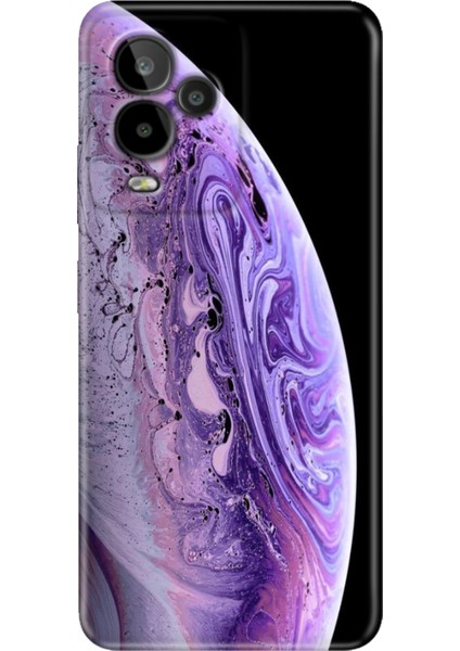 General Mobile Gm 24 Pro Kılıf Desenli Esnek Silikon Temalı World