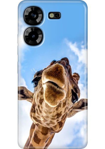 Tecno Pova 5 Kılıf Renkli Esnek Silikon Öpücük