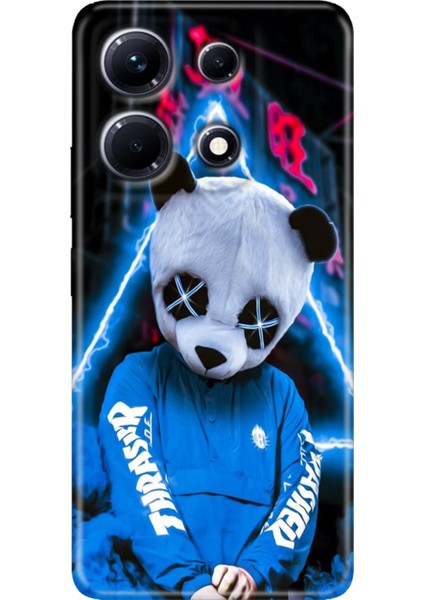 Infinix Note 30 Pro Kılıf 6.67" Desenli Baskılı Esnek Silikon Kapak Cool Panda