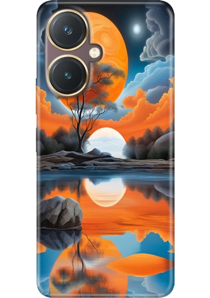 Vivo Y27 Kılıf Desenli Kapak Renkli Tpu Uv Afrika