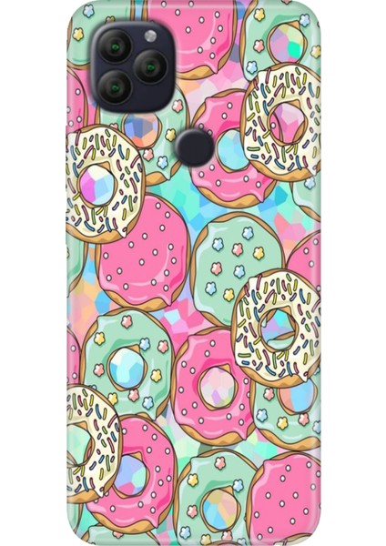 General Mobile Gm 22 - 22S Kılıf Desenli Rubber Silikon Donut