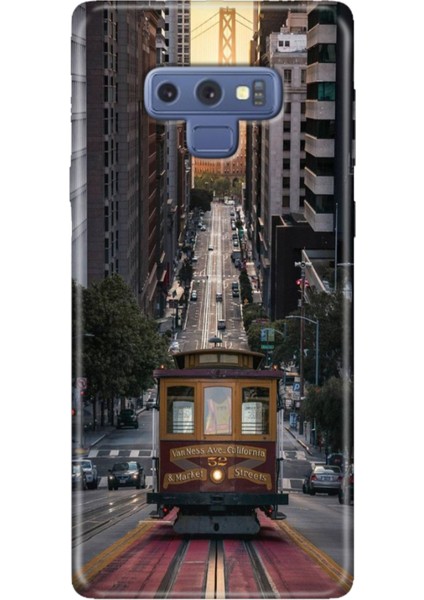 Samsung Galaxy Note 9 Kılıf Renkli Esnek Silikon California
