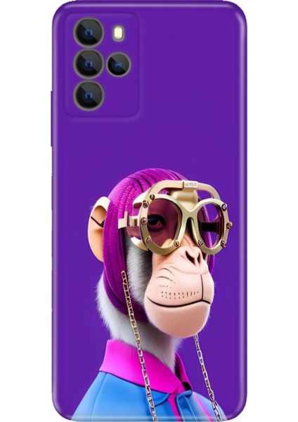 Omix X700 Kılıf Hd Silikon Monkey