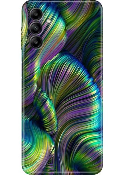Samsung Galaxy A13 5g Kılıf Renkli Esnek Silikon Holographic