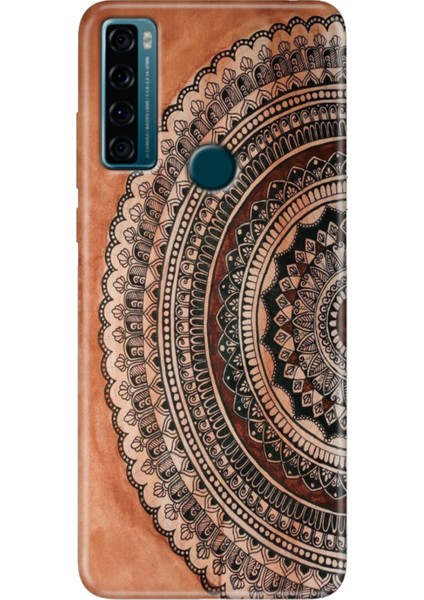 Tcl 20 Se Kılıf Baskılı Silikon Renkli Resimli Arka Kapak Mat Max