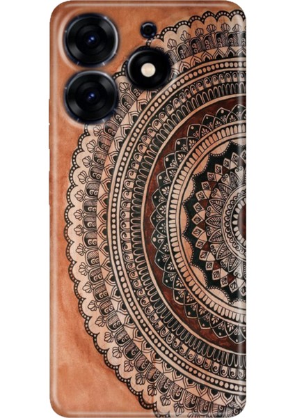 Tecno Spark 10 Pro Kılıf Renkli Temalı Tarz Silikon Mat Max