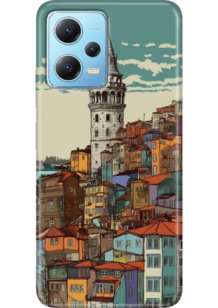 Xiaomi Redmi Note 12 4g Kılıf Desenli Design Silikon Galata