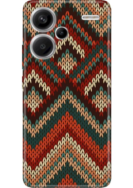 Xiaomi Redmi Note 13 Pro Plus 5g Kılıf Tasarım Outlet Silikon Zikzak