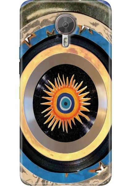 General Mobile Gm 5 Plus Kılıf Desenli Trend Silikon Nazar