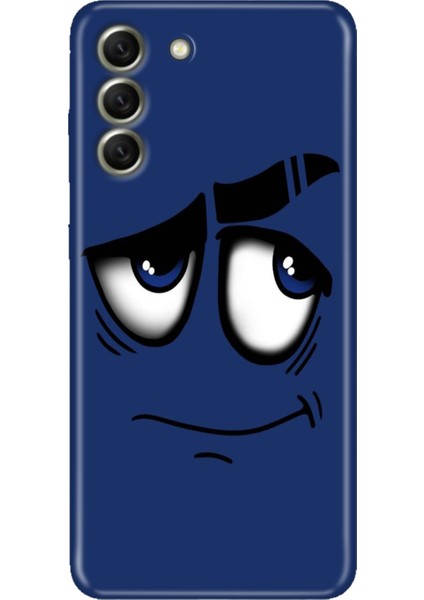 Samsung Galaxy S21 Fe Kılıf Desenli Kapak Renkli Tpu Uv Acaba