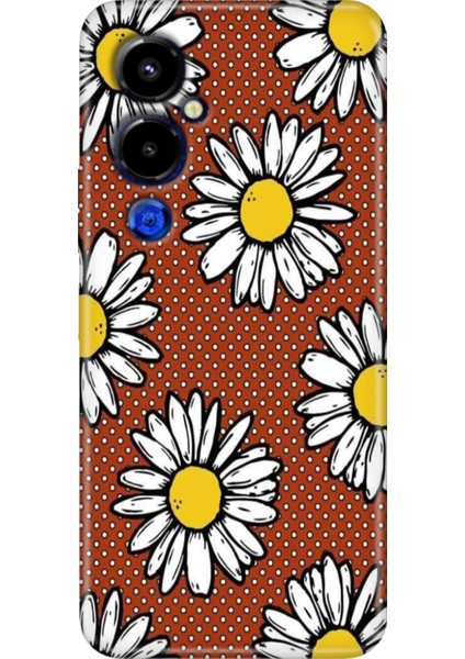 Tecno Pova 4 Pro Kılıf Renkli Temalı Pova 4 Pro Silikon Puantiye