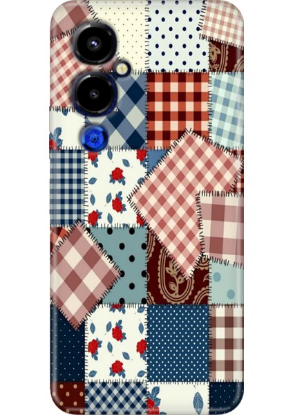 Tecno Pova 4 Pro Kılıf Renkli Temalı Pova 4 Pro Silikon Yama