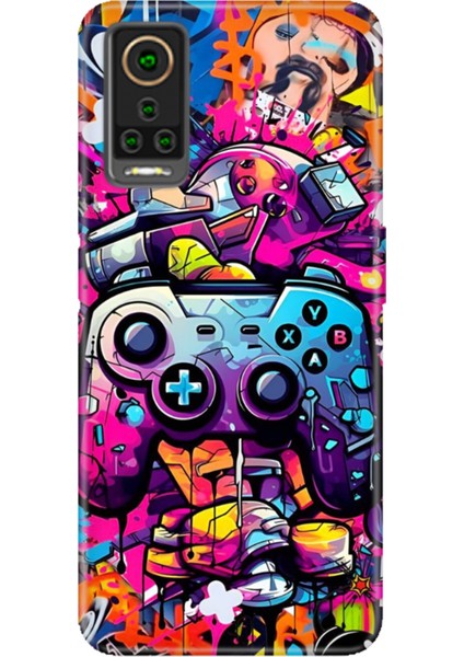 General Mobile Gm 22 Pro Kılıf Hd Desenli Esnek Silikon Gamer