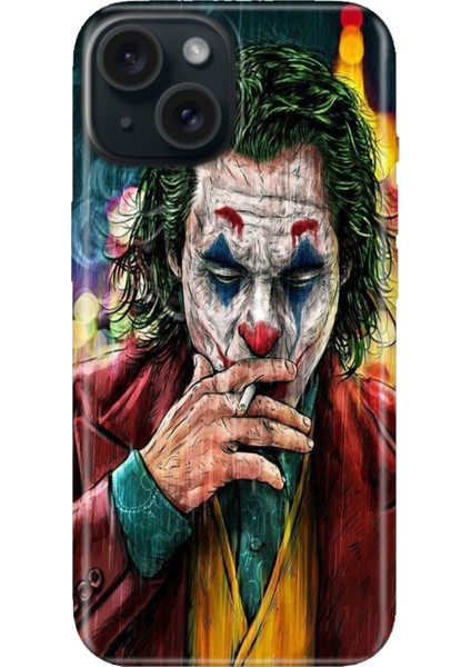 iPhone 13 - 14 Kılıf Desenli Kapak Renkli Tpu Uv Jokker