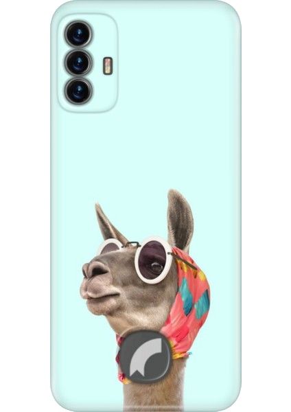 Reeder S19 Max Pro S Kılıf Silikon Tema Baskı Uv Deve