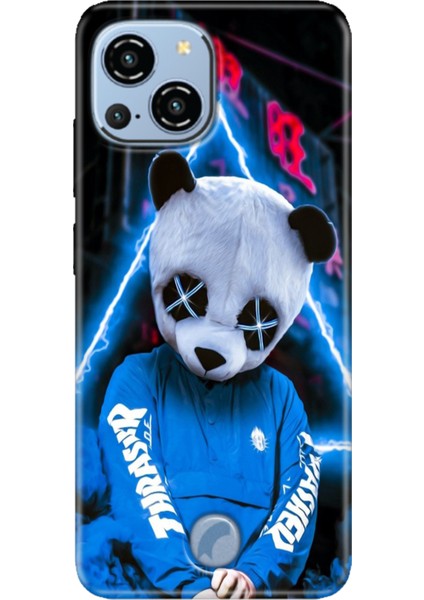 Reeder S23 Pro Max Kılıf Desenli Kapak Baskı Uv Cool Panda