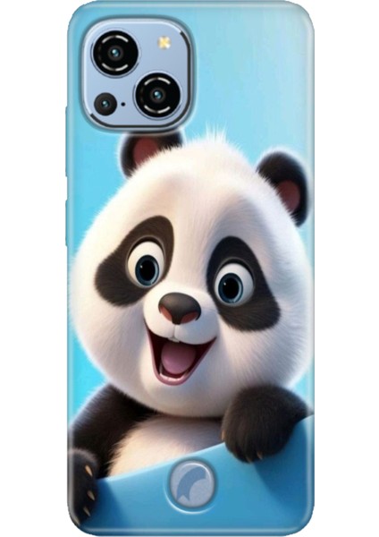 Reeder S23 Pro Max Kılıf Desenli Kapak Baskı Uv Panda